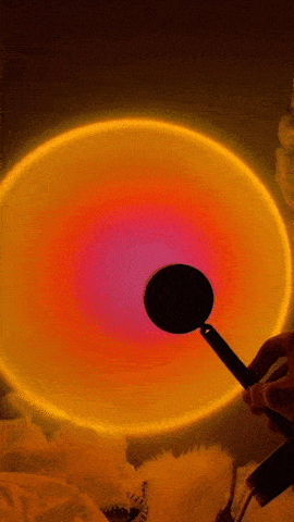 Sunset lamp on sale